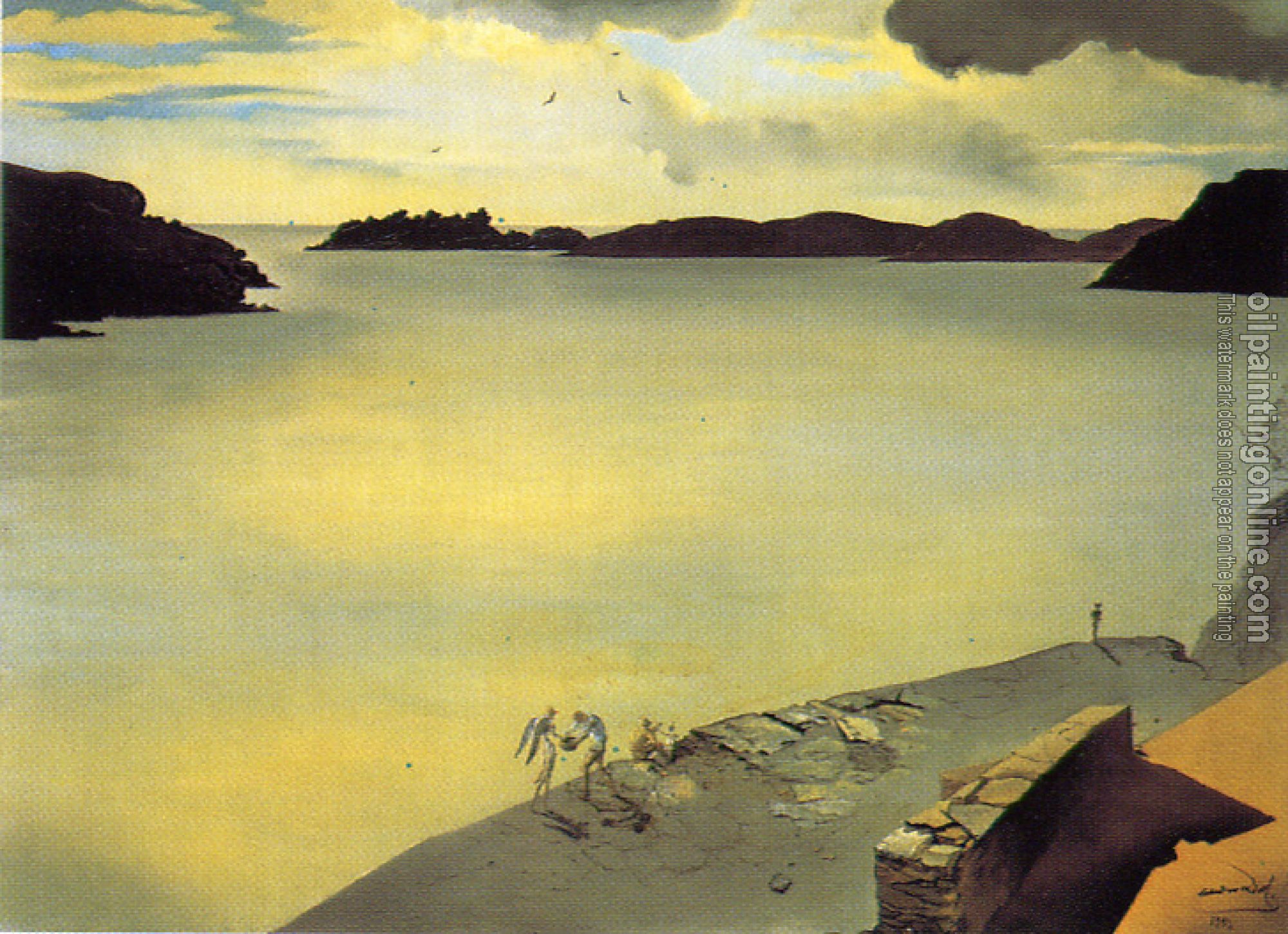 Dali, Salvador - Landscape at Port Lligat